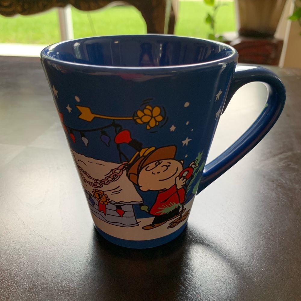 Charlie Brown holiday mug